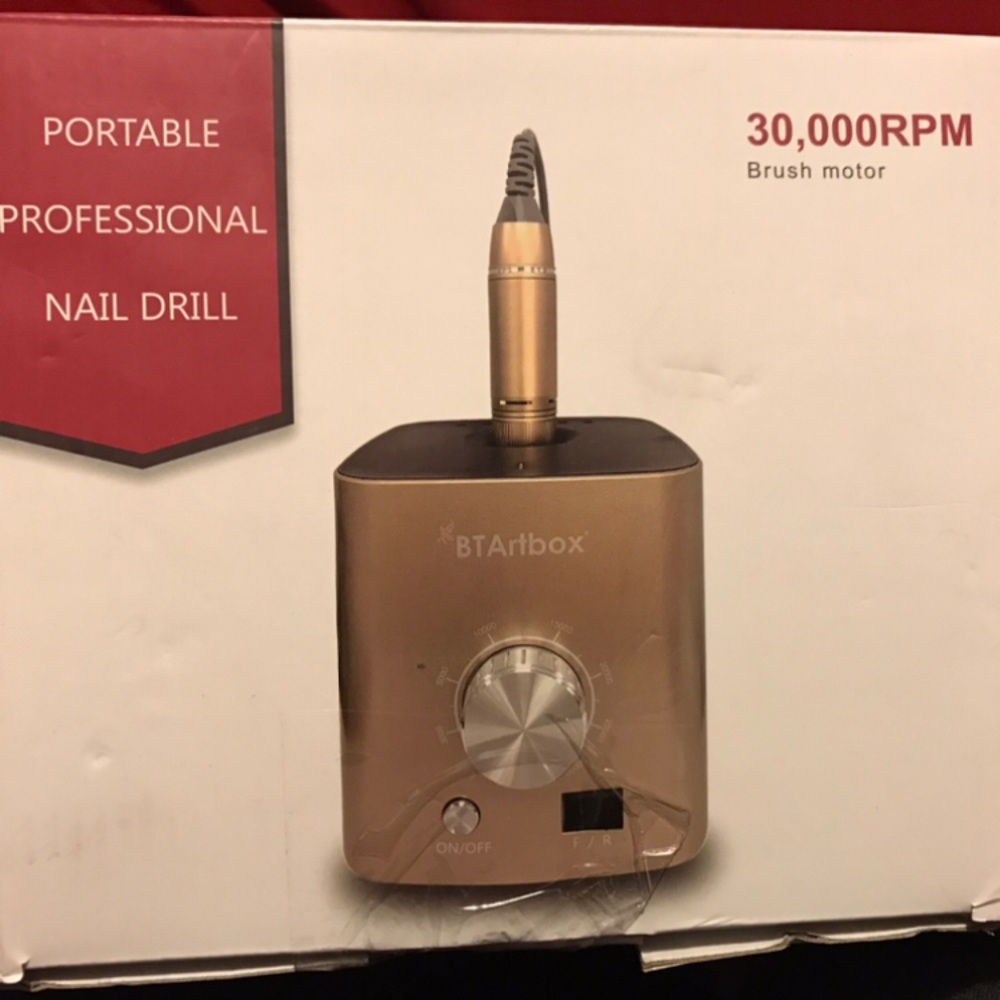 Portable nail drill
